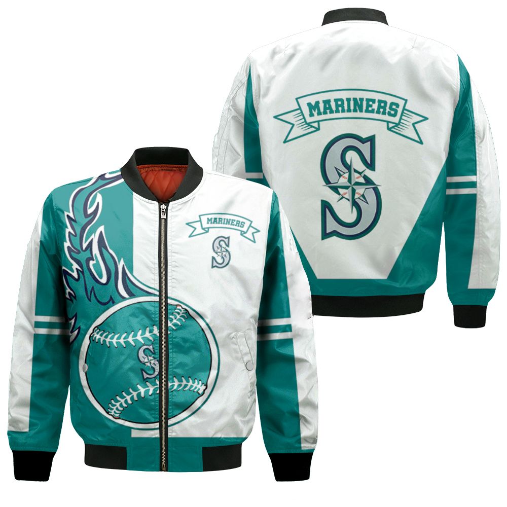 Seattle Mariners 3d Bomber Jacket