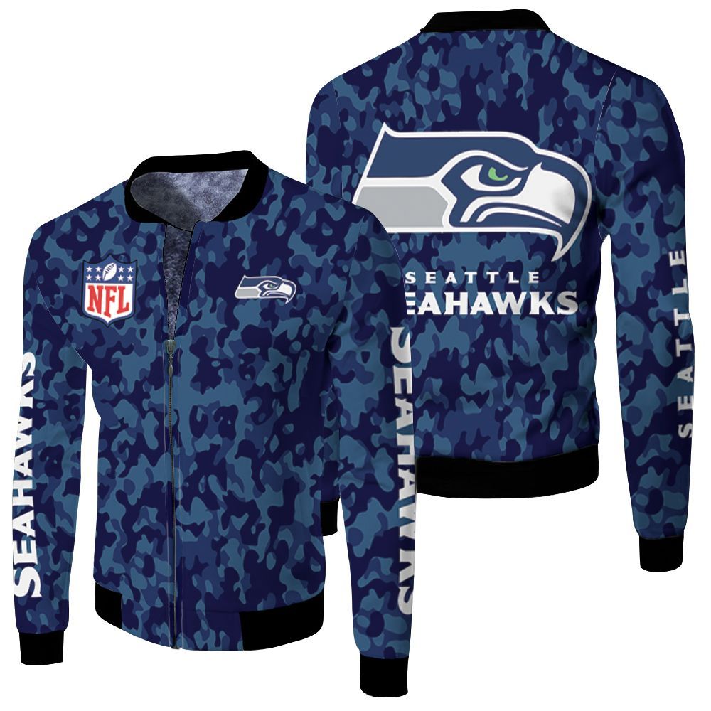 Seattle Seahawks Fan Nfl Jacket 3d Fleece Jersey Hoodie - Teeruto