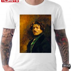 Self Portrait Euge`ne Delacroix Autoportrait Au Gilet Vert 1837 Unisex T-Shirt