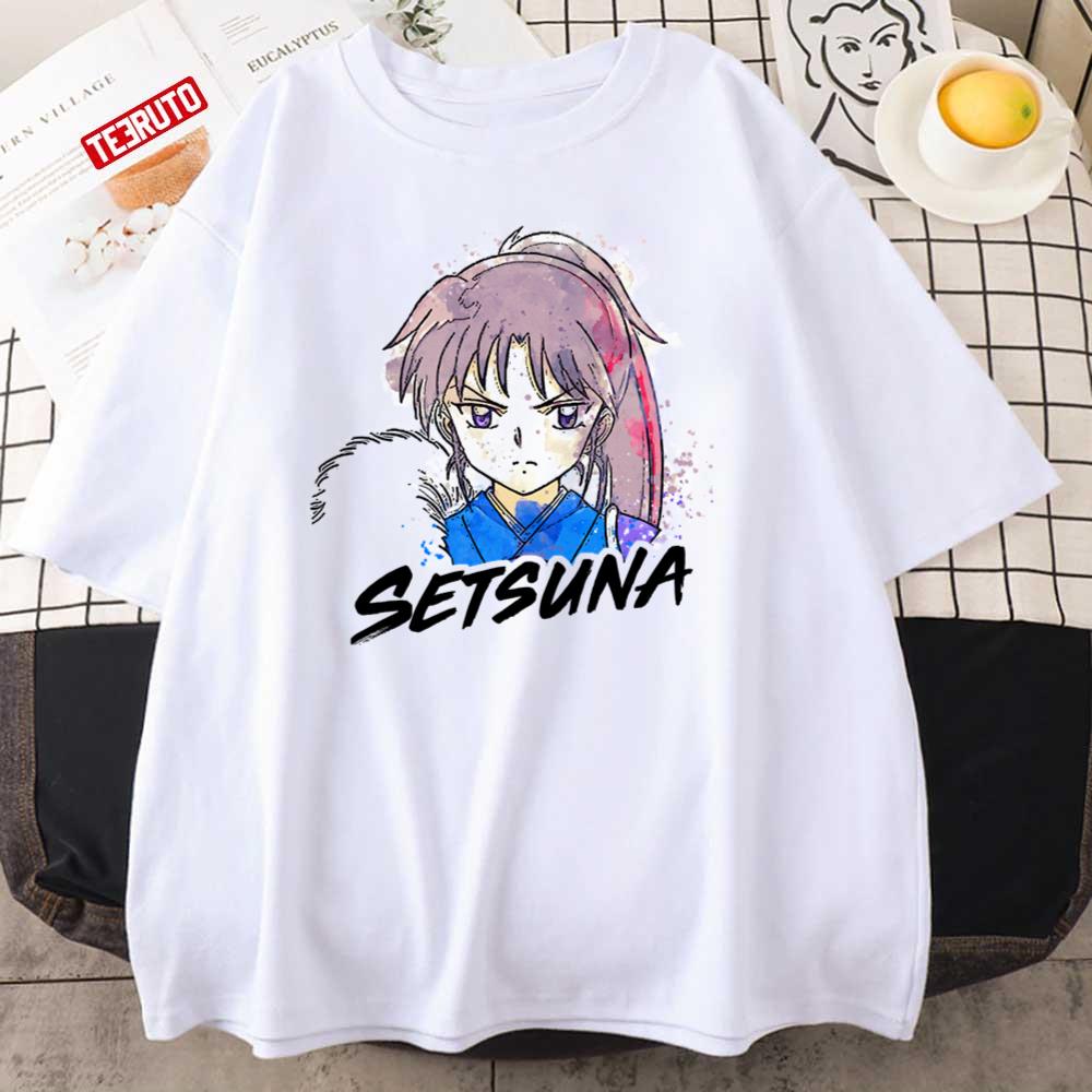 Setsuna Yashahime Watercolor Sesshomaru’s Daugter Unisex T-Shirt