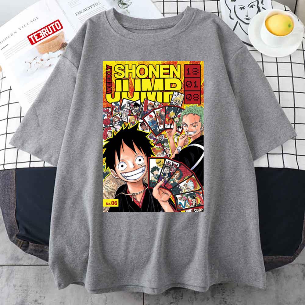 Shonen Manga Cover Magazine Unisex T-Shirt