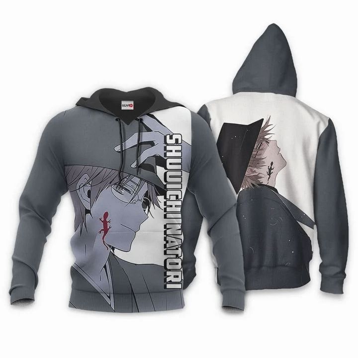 Shuuichi Natori Natsume Yuujinchou Anime Manga 3d Zip Hoodie