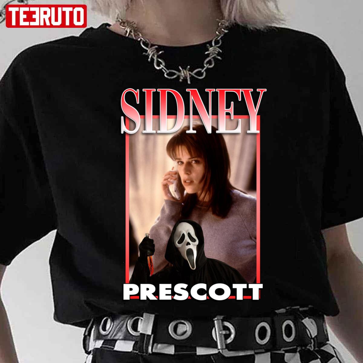 Sidney Prescott Scream Tribute Vintage Unisex T-Shirt