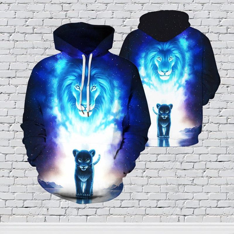 Simba A Kings Path Lion King 3d 3 Hoodie