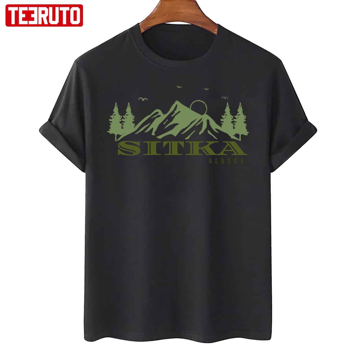Sitka Alaska Mountain Unisex T-Shirt