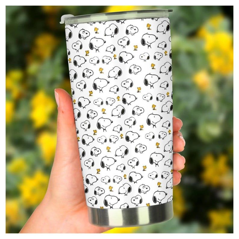 Snoopy Christmas Ugly Stainless Tumbler - Teeruto