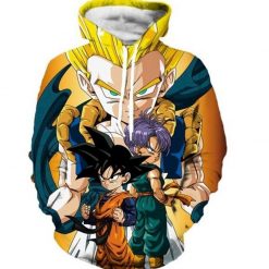 Son Goten Gotenks Trunks Dragon Ball 3d Hoodie