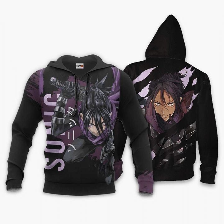 Sonic Anime Manga One Punch Man 3d T Shirt Zip Bomber Hoodie
