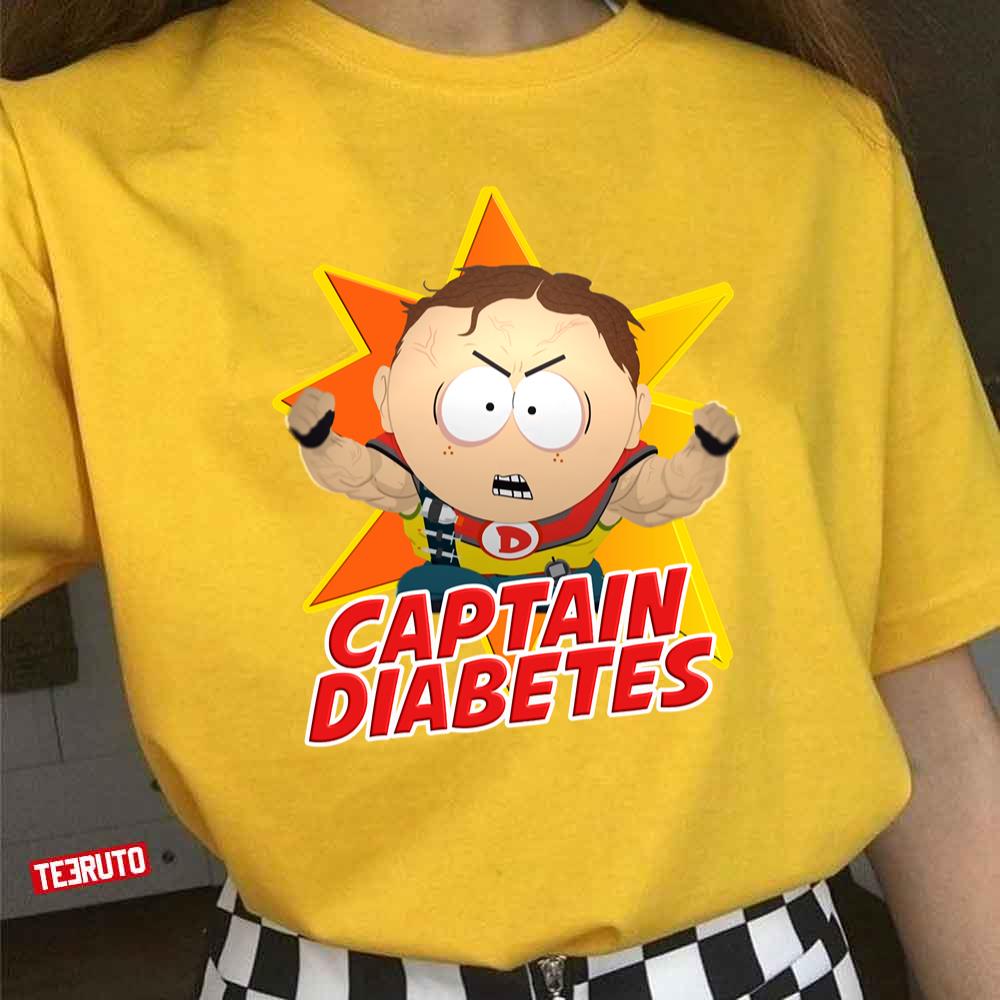 South Park Captain Diabetes Scott Malkinson Unisex T-Shirt