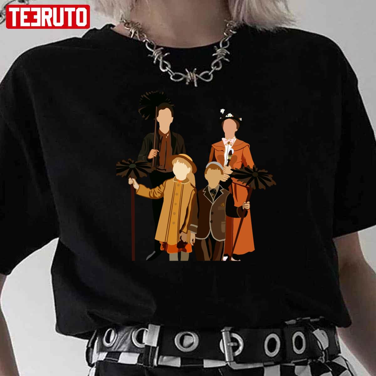 Step In Time Vintage Mary Poppins Unisex T-Shirt