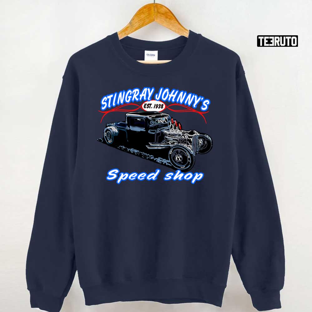 Stingray Johnny’s Speed Shop Unisex T-Shirt