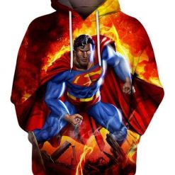 Superman Dc Full Printing 3d Hoodie