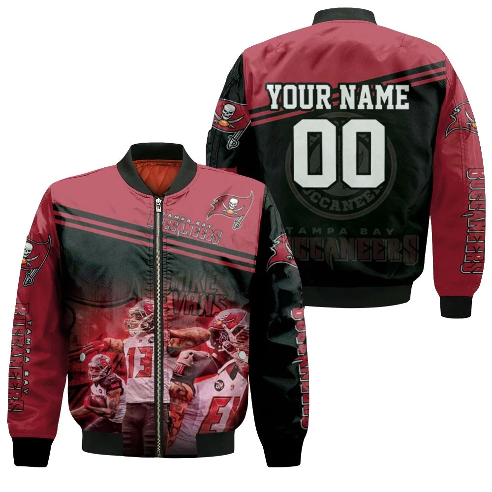 Tampa Bay Buccaneers 13 Mike Evans Personalized Bomber Jacket
