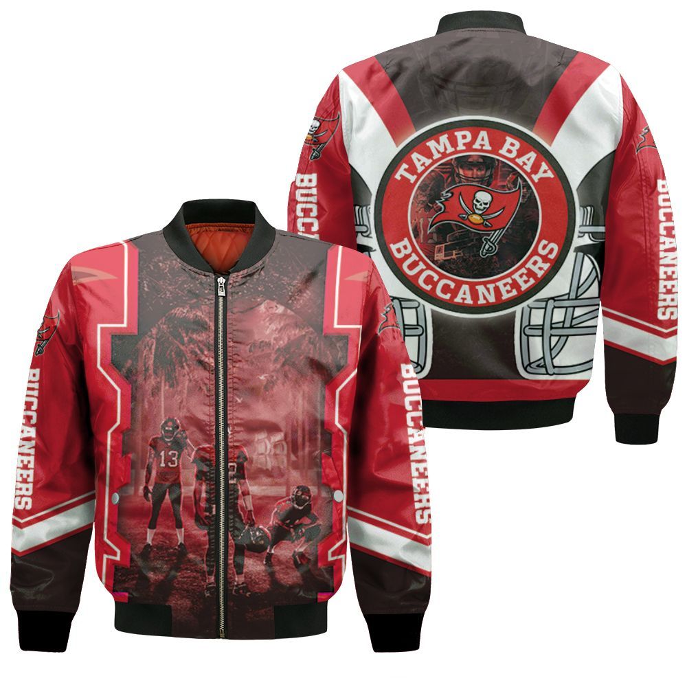 Tampa Bay Buccaneers 2021 Nfl Champions Tom Brady And Teammate Bomber Jacket