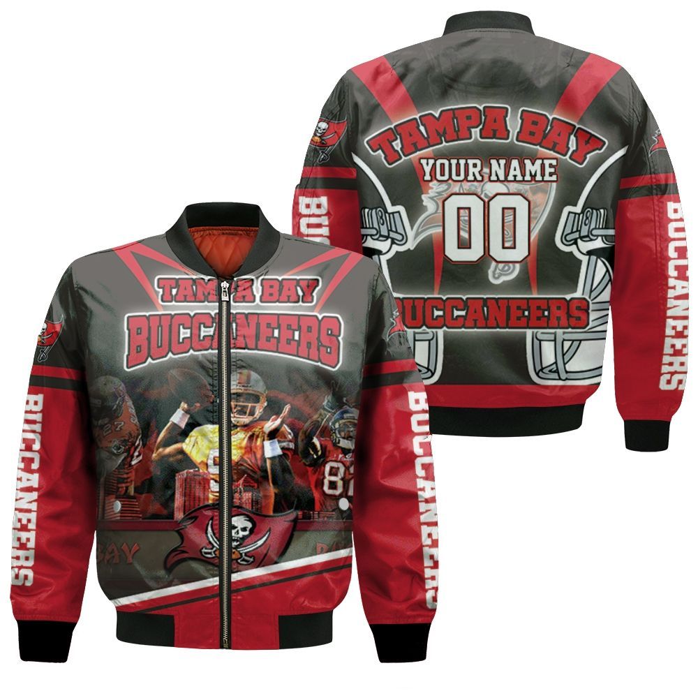Tampa Bay Buccaneers 2021 Super Bowl Nfc South Champions Personalized Bomber Jacket