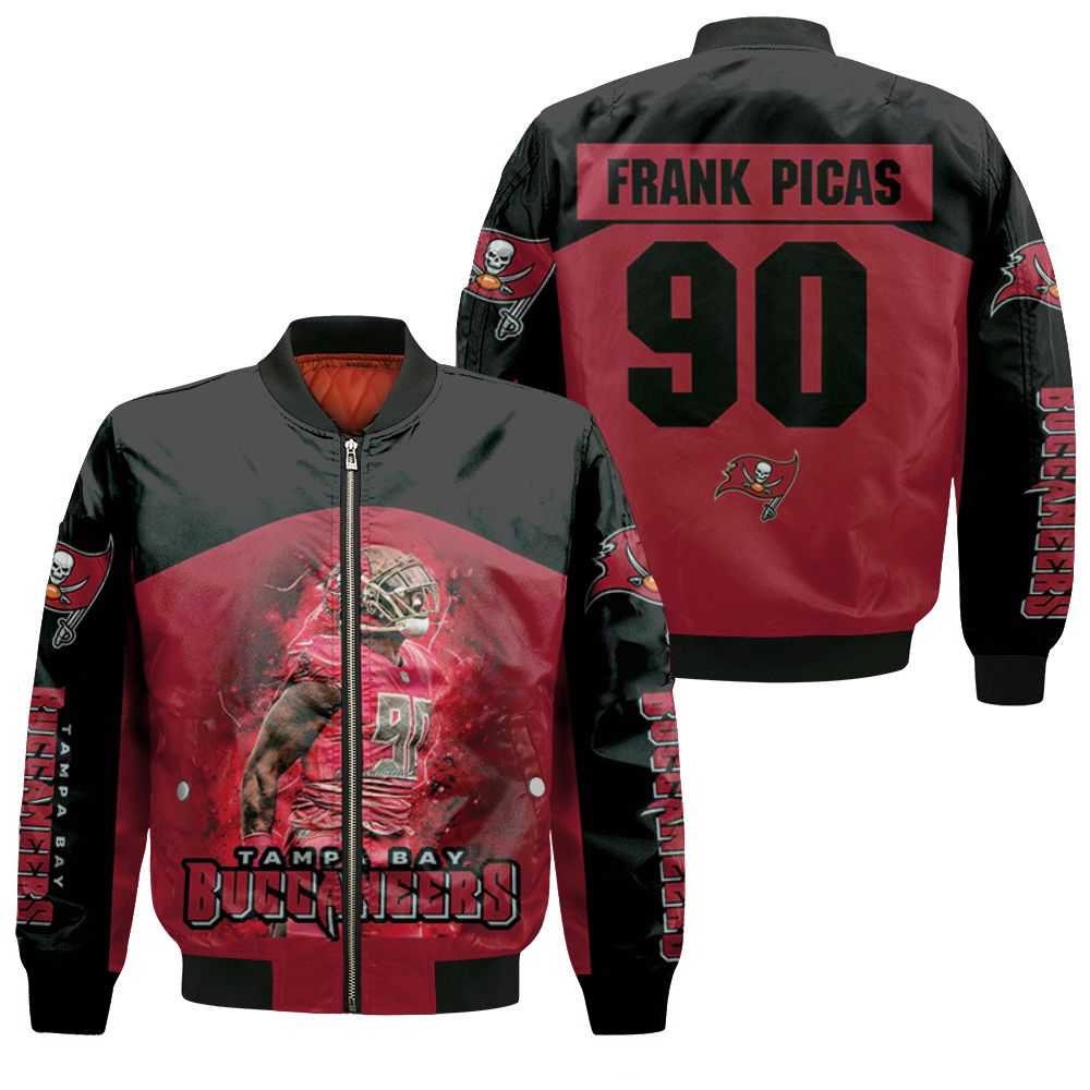Tampa Bay Buccaneers Frank Picas 90 Legend For Fan 3d Printed Bomber Jacket