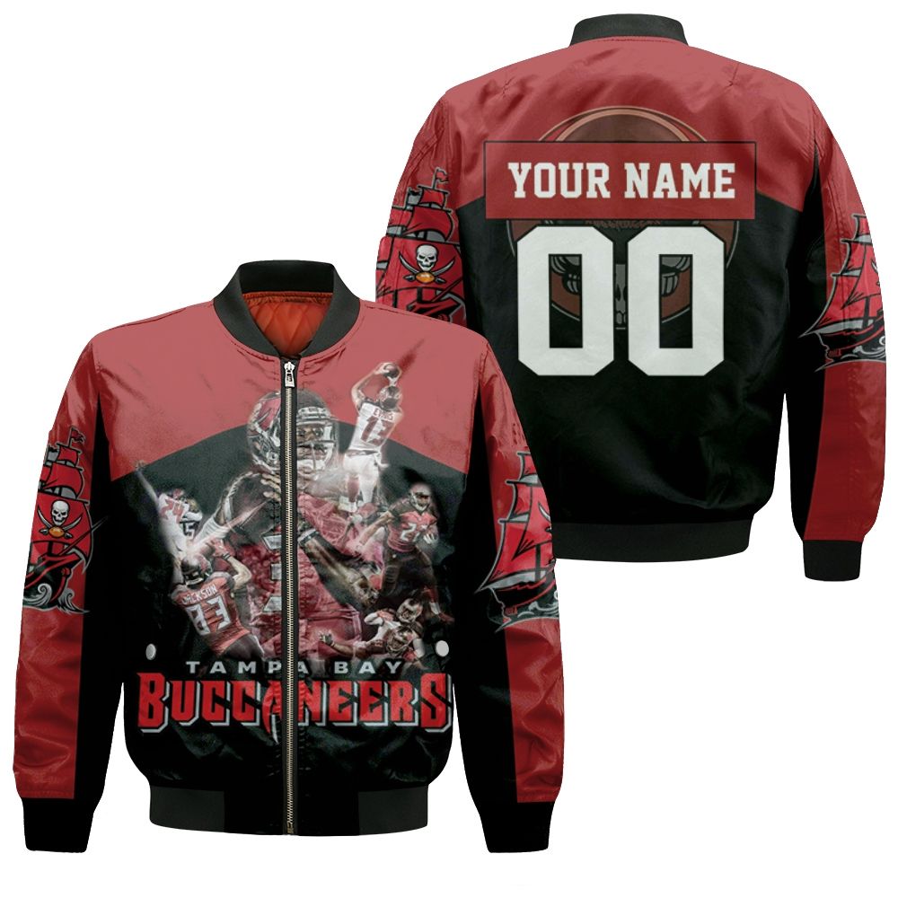 Tampa Bay Buccaneers Mashup Grateful Dead Nfc South Champions Super Bowl 2021 Personalized Bomber Jacket