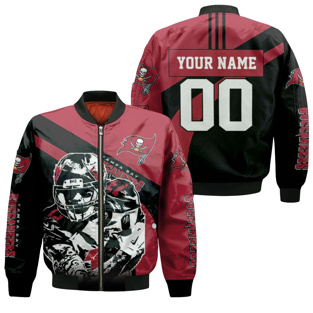 Tampa Bay Buccaneers Mike Evans 3d Printed For Fans Personalized 1 Bomber Jacket