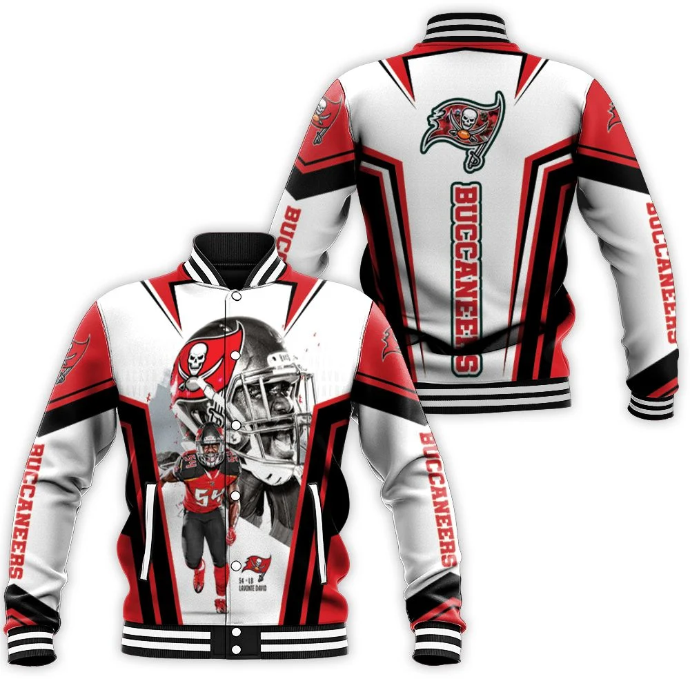 Tampa Bay Buccaneers Superbowl Champions Lavonte David 54 Baseball Jacket