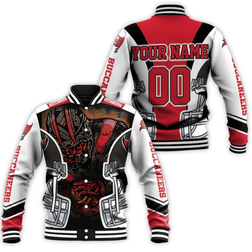 Personalized Name 3D Tampa Bay Buccaneers NFL Baseball Jersey