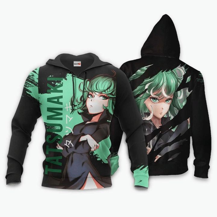 Tatsumaki Anime Manga One Punch Man 3d T Shirt Zip Bomber Hoodie