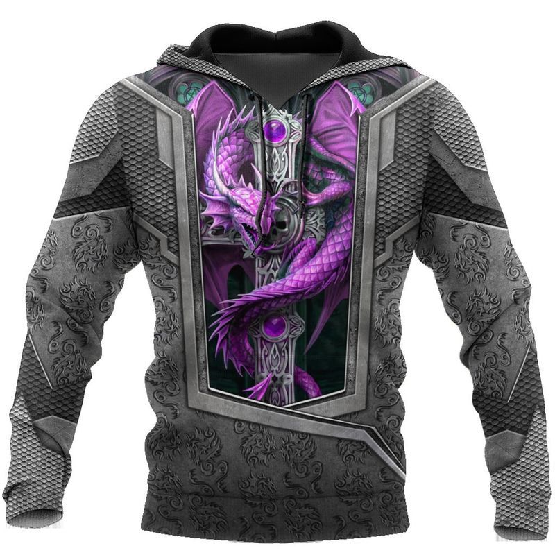 Tattoo And Dungeon Dragon 3d 3 Hoodie