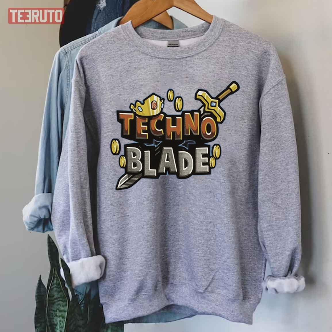 Technoblade Game Logo Unisex Sweatshirt