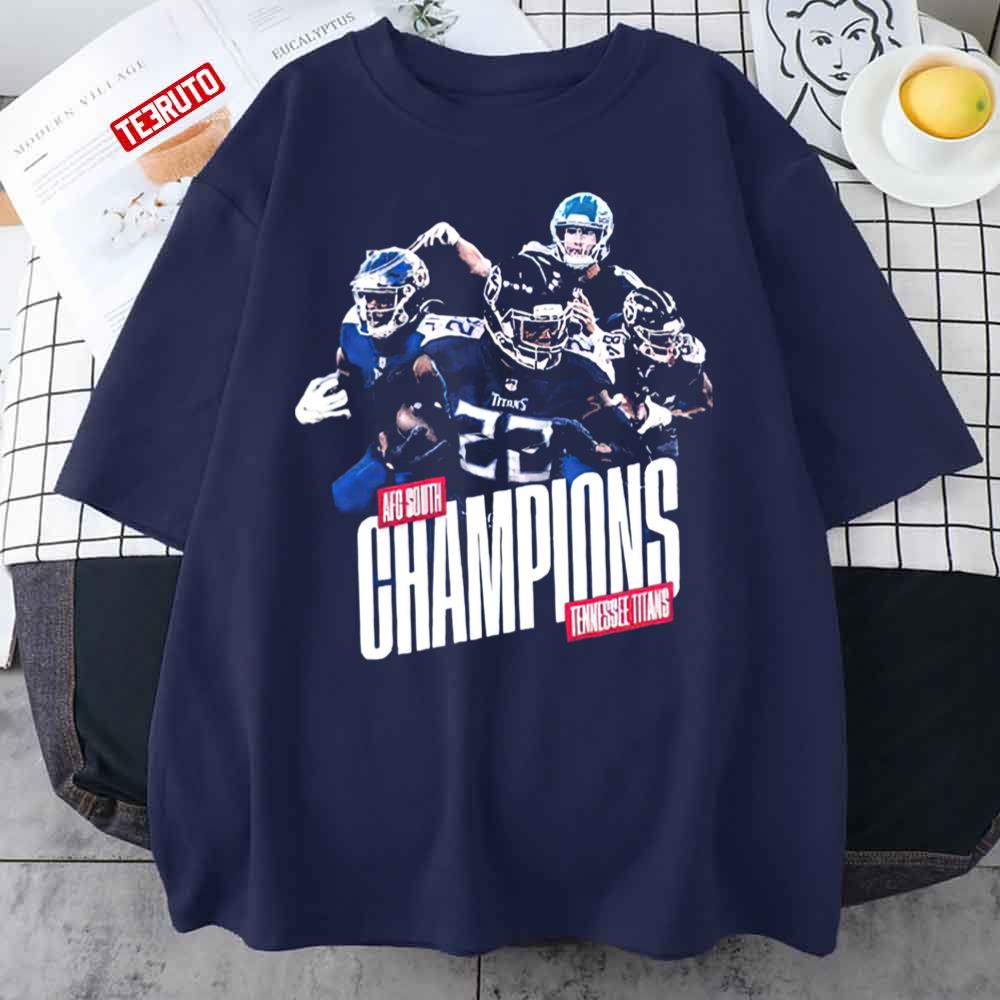 Tennessee Titans Champions 2022 Conference Championships Unisex T-Shirt