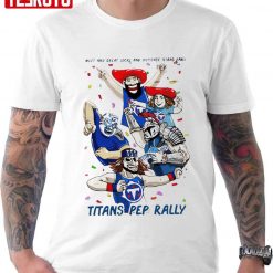 Tennessee Titans Lets Get Those Playoffs Vibes Started 2022 Unisex T-Shirt