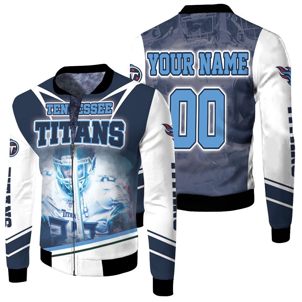 Tennessee Titans Super Bowl 2021 Afc South Division For Fans Personalized Fleece Bomber Jacket