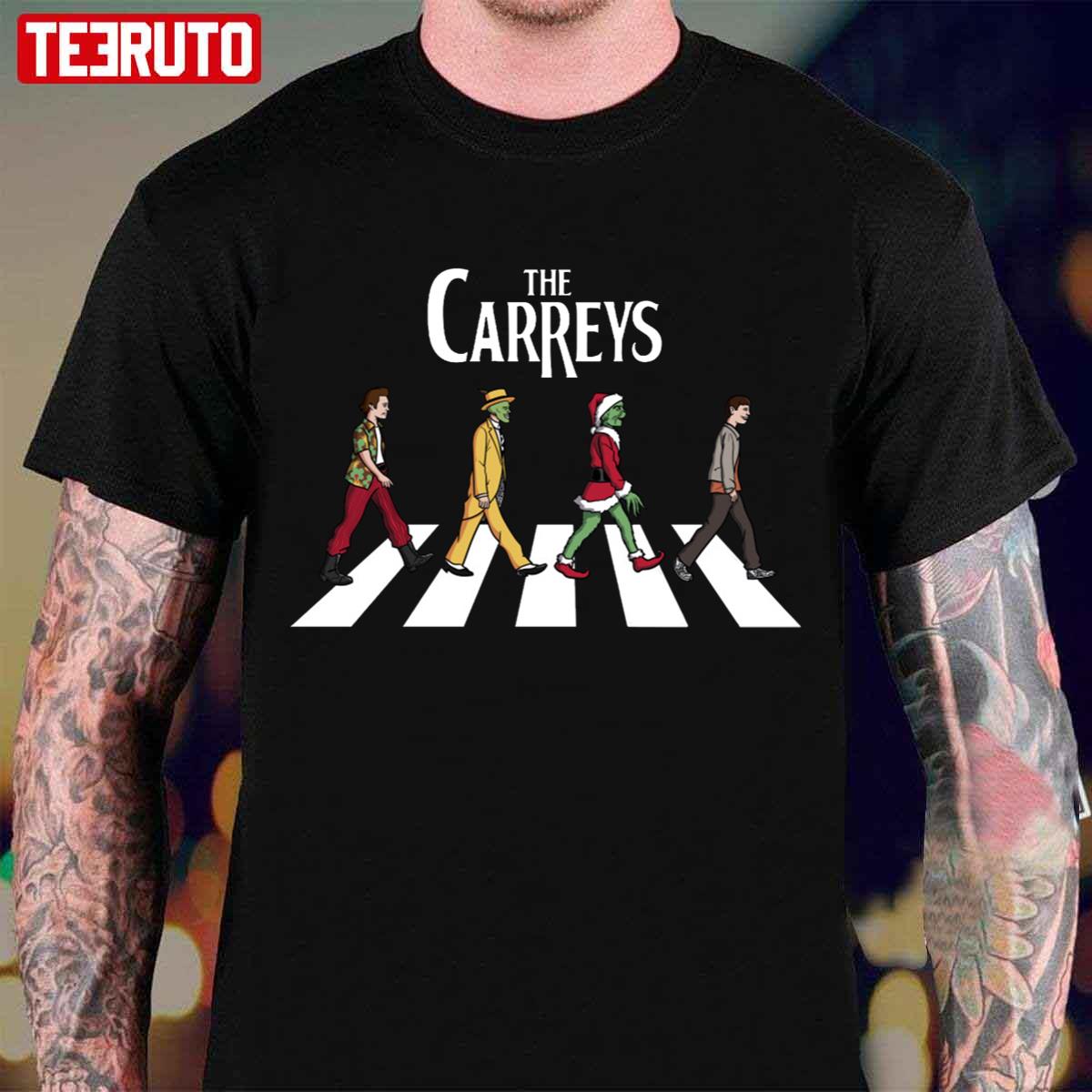 The Carreys Funny Jim Carrey's Characters Unisex T-Shirt - Teeruto