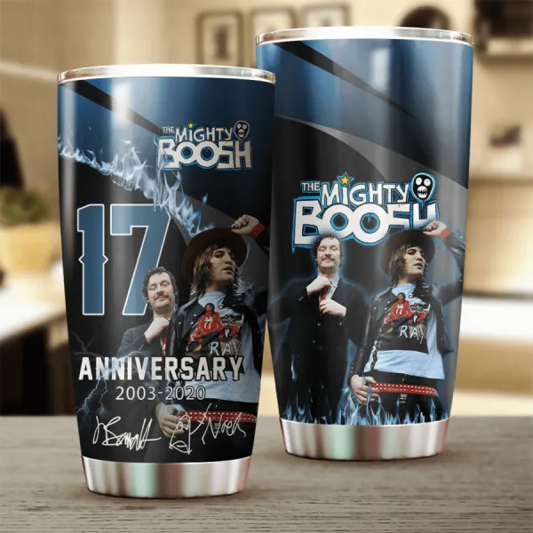 The Mighty Boosh British Comedy Television Show 17th Anniversary 2003 2020 Design Gift For Lover Gift For Fan Day Travel Tumbler