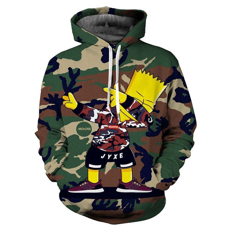 The Simpsons 3d 2 Hoodie