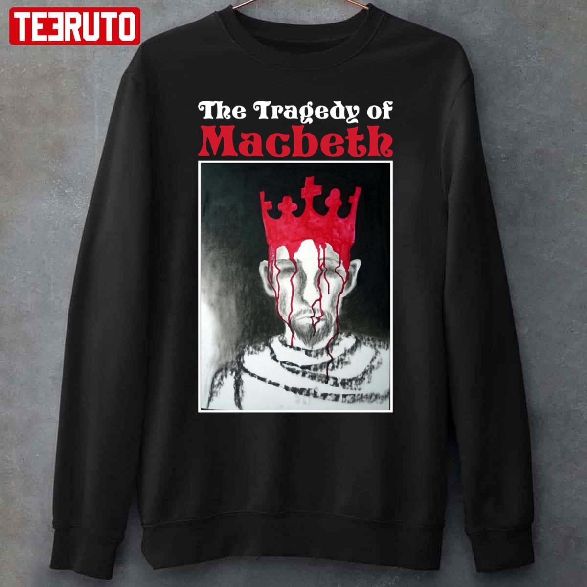 The Tragedy Of Macbeth Film Bloddy Crown Unisex Sweatshirt