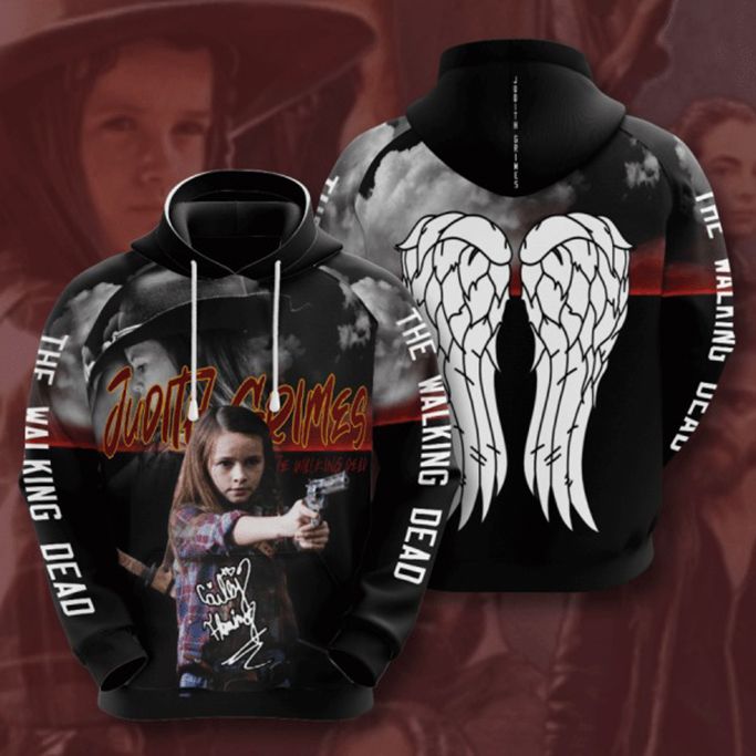 The Walking Dead Judith Grimes Cailey Fleming Design Gift For Fan Custom 3d All Over Printed Hoodie