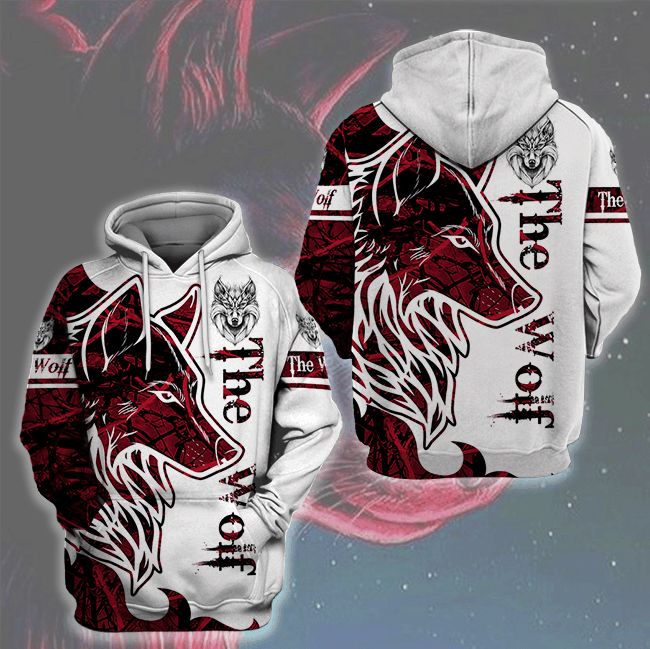 The Wolf Lover 3d Zip Hoodie