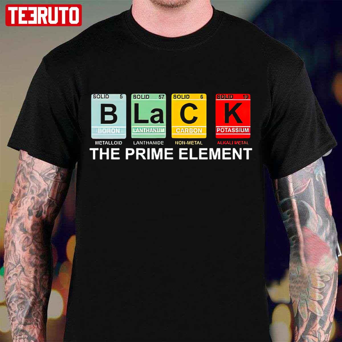 The Prime Element Black History Month Unisex T-Shirt