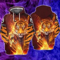 Tiger Full Printing 3d Hoodie