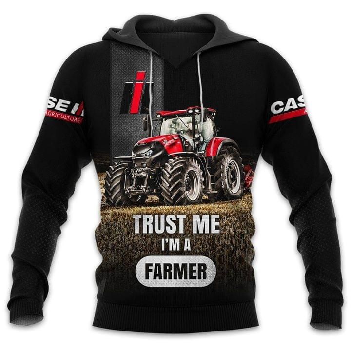 Tractor Trust Me Im A Farmer Full Over Printing 3d Hoodie