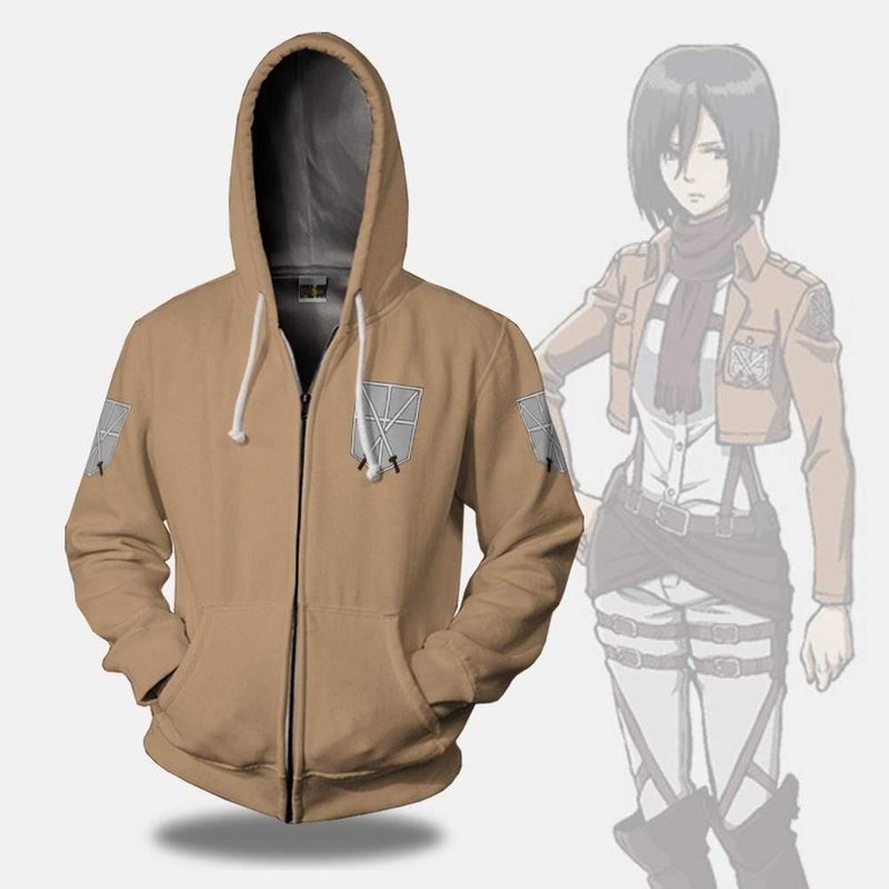 Training Corps Attack On Titan Anime Hoodie Cosplay Unisex Casual 3D