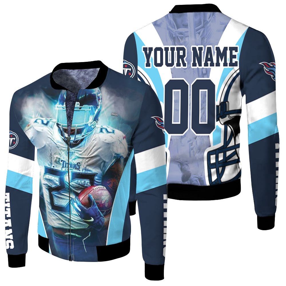 Tye Smith 23 Afc South Champions Super Bowl 2021 Personalized Fleece Bomber Jacket