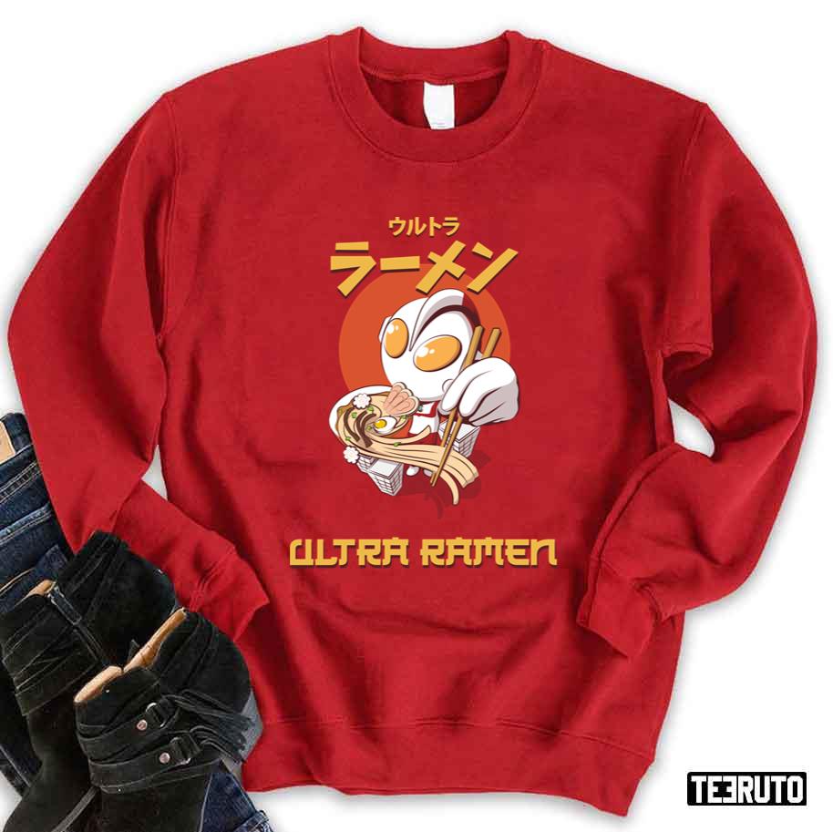 Ultra Ramen Noodles Super Hero Japanese Unisex Sweatshirt