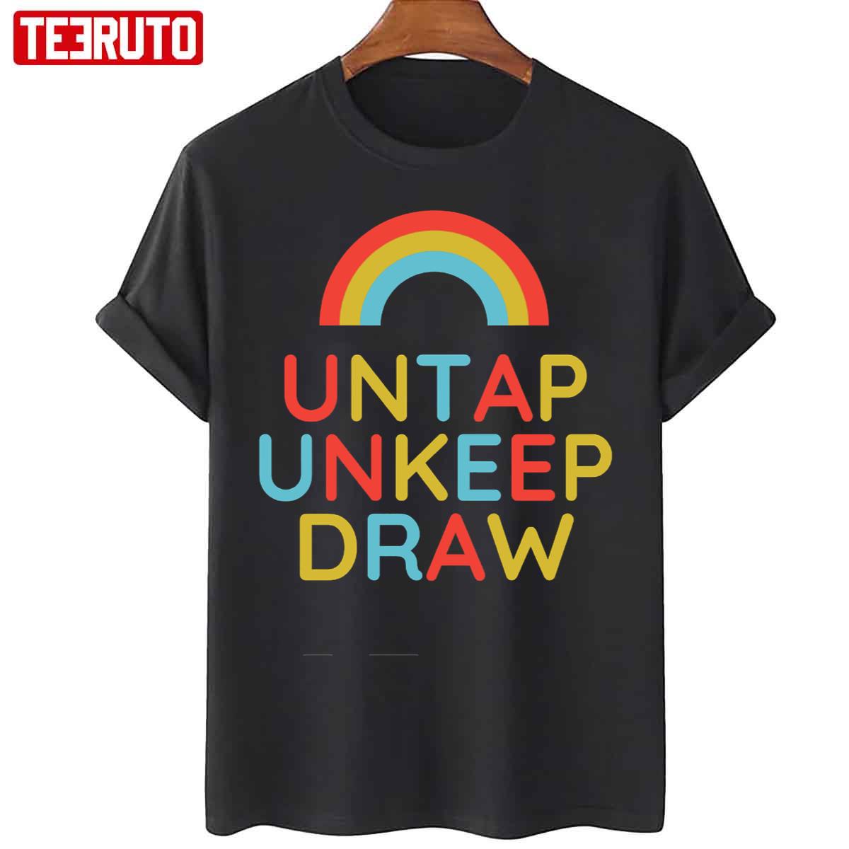 Untap Unkeep Draw Rainbow Unisex T-Shirt