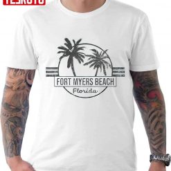 Vintage Fort Myers Beach Shirt For Vacation Unisex T-Shirt