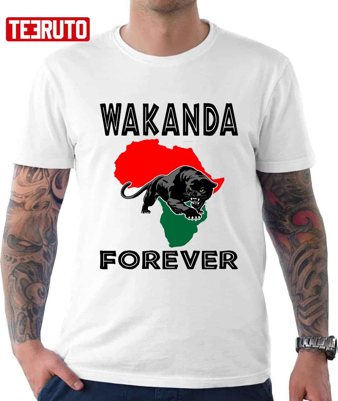 Wakanda Forever Black Month History Unisex T-Shirt Unisex T-Shirt