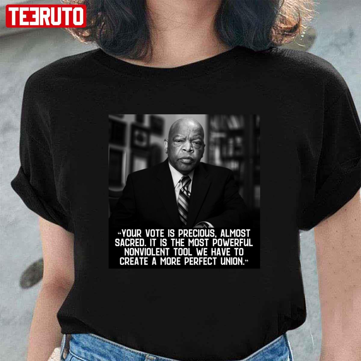 We Want Voting Rights Quote Your Vote Is Precious Unisex T-Shirt