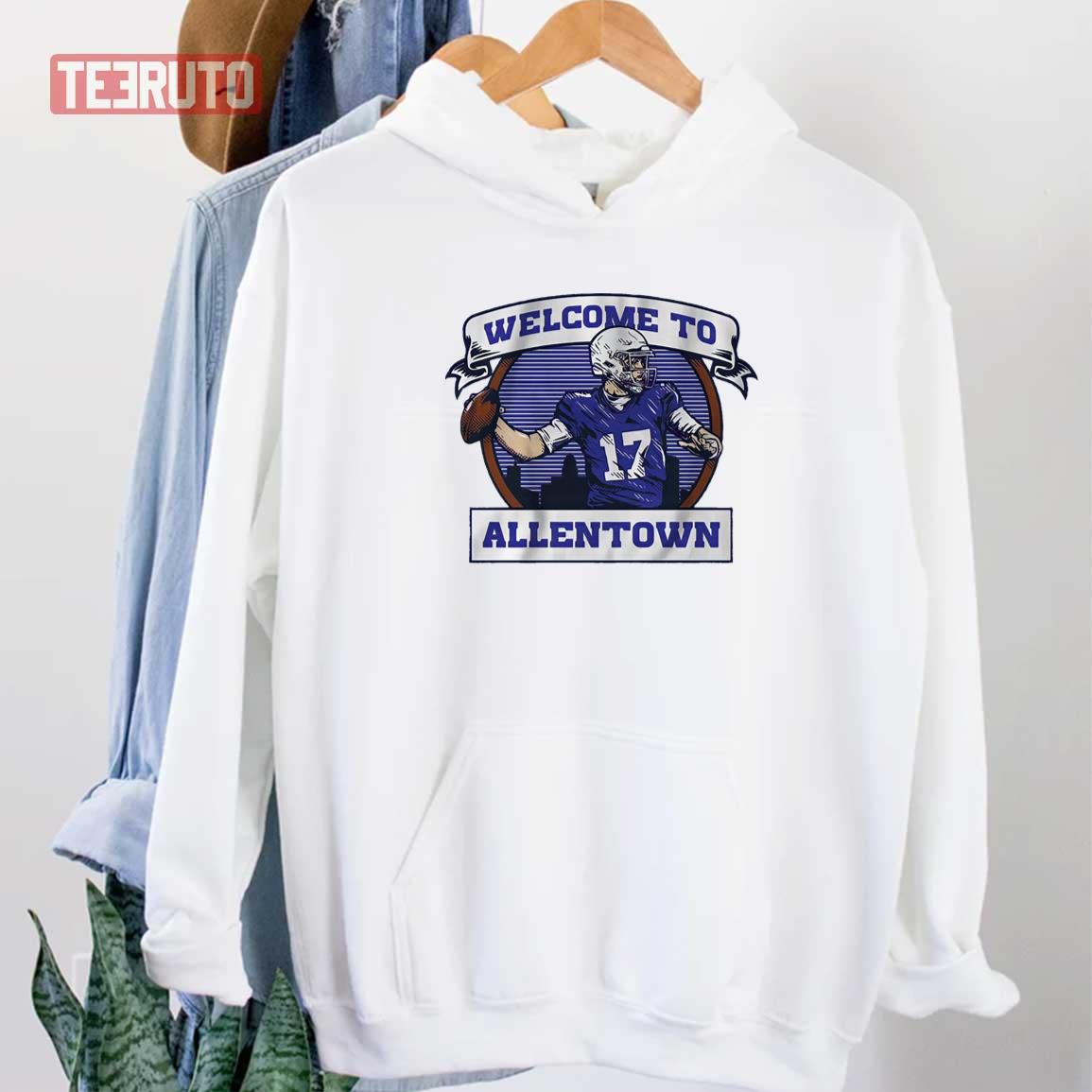 Welcome To Allen Town Buffalo Bills Fans Unisex Hoodie