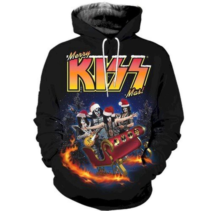 Winner Merry Kissmas Men And Women All Over Printing 3d Hoodie