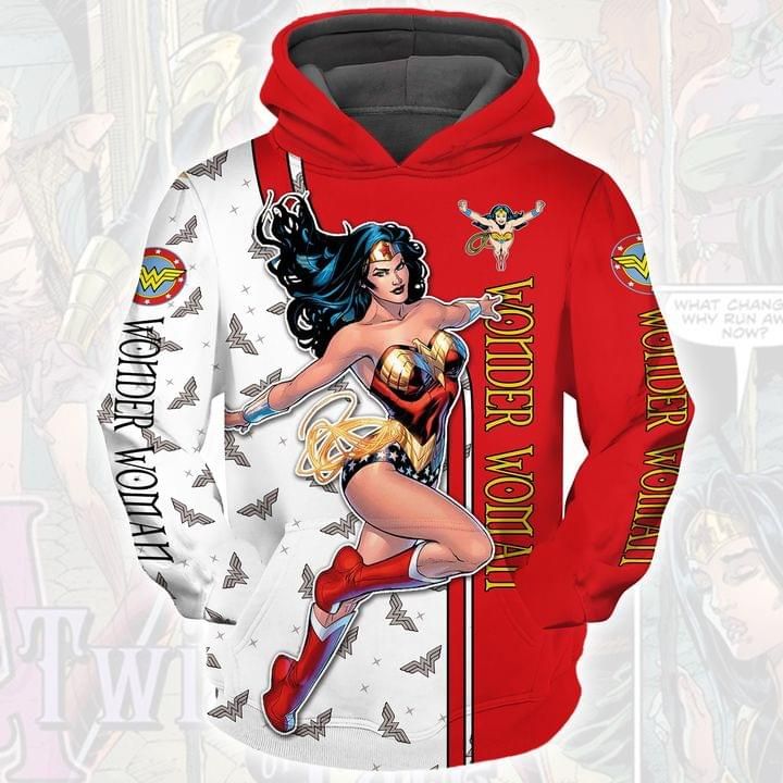 Wonder Woman Dc Full Printing 3d Hoodie