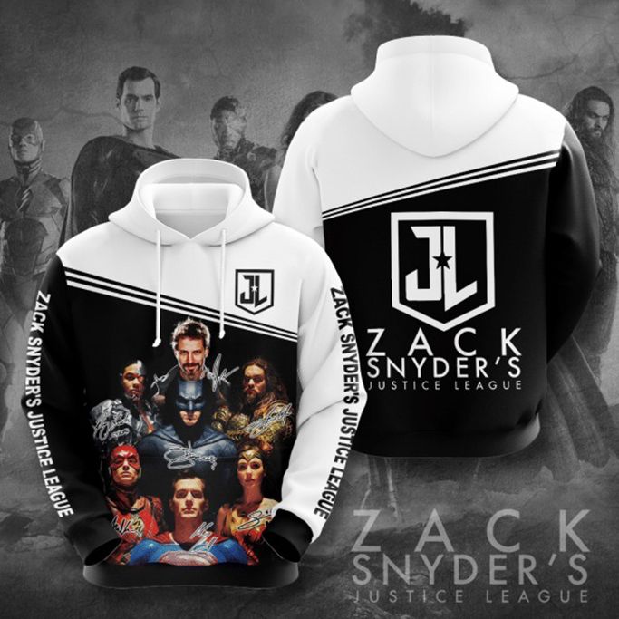 Zack Snyder’s Justice League Design Gift For Fan Custom 3d All Over Printed Hoodie